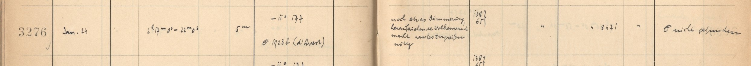 Plattenverzeichnis Eintrag03276