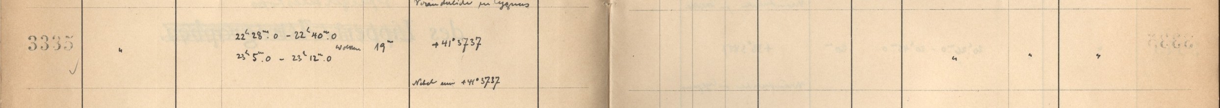 Plattenverzeichnis Eintrag03335