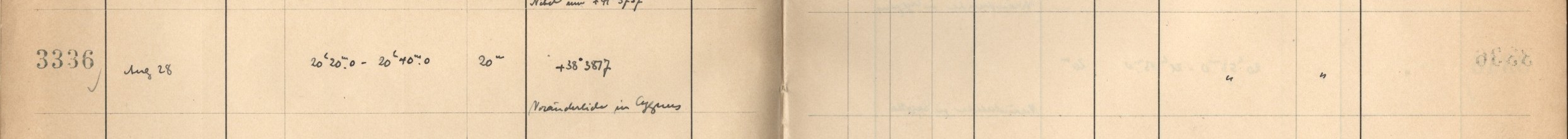 Plattenverzeichnis Eintrag03336