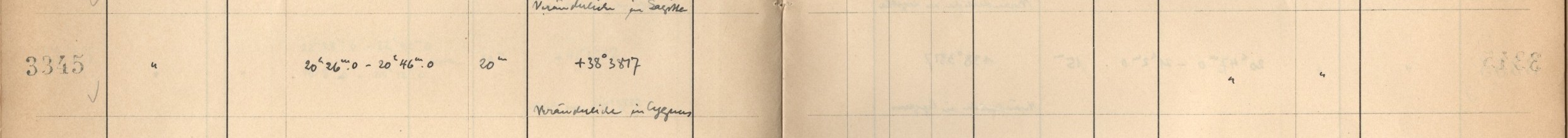 Plattenverzeichnis Eintrag03345