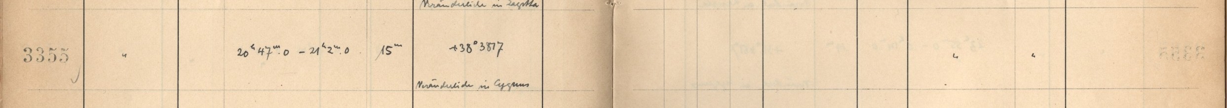 Plattenverzeichnis Eintrag03355
