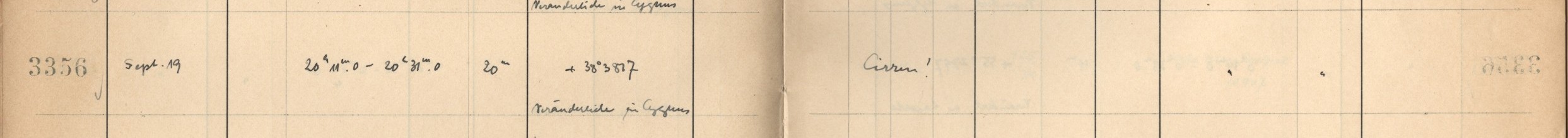 Plattenverzeichnis Eintrag03356