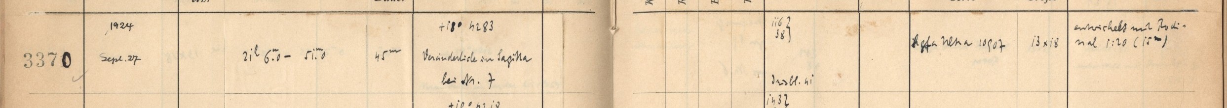 Plattenverzeichnis Eintrag03370