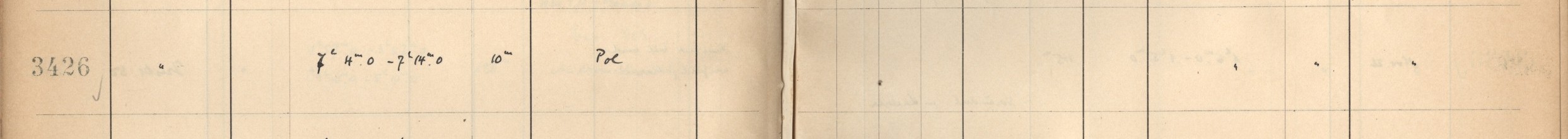 Plattenverzeichnis Eintrag03426