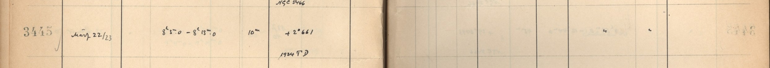 Plattenverzeichnis Eintrag03445