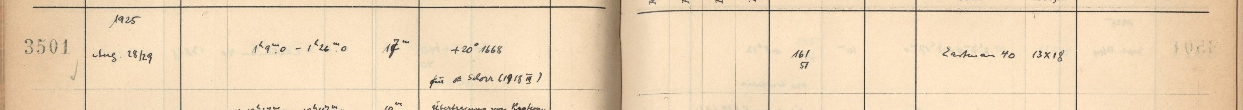 Plattenverzeichnis Eintrag03501