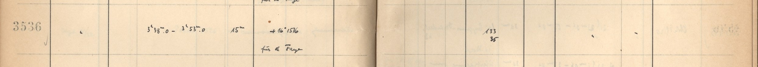 Plattenverzeichnis Eintrag03536