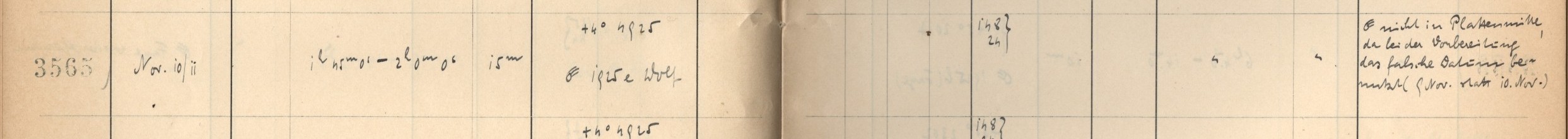Plattenverzeichnis Eintrag03565