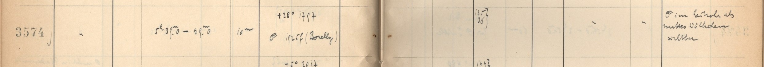 Plattenverzeichnis Eintrag03574