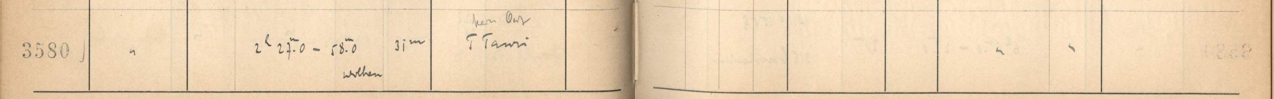 Plattenverzeichnis Eintrag03580