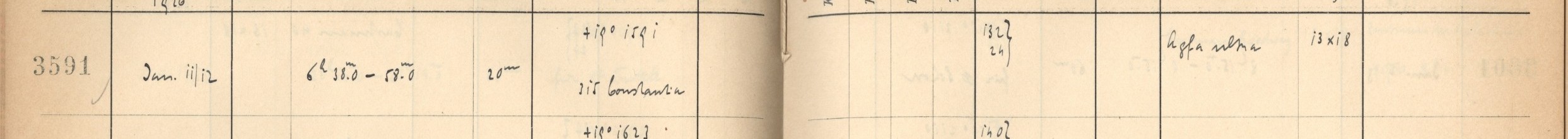 Plattenverzeichnis Eintrag03591