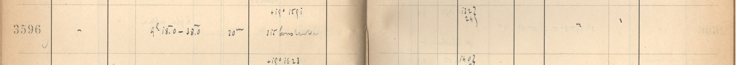 Plattenverzeichnis Eintrag03596