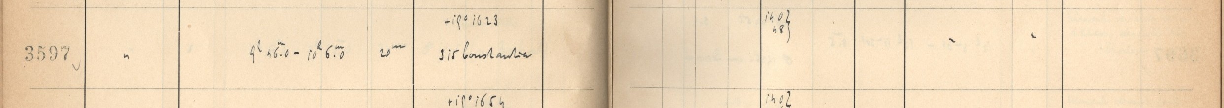 Plattenverzeichnis Eintrag03597