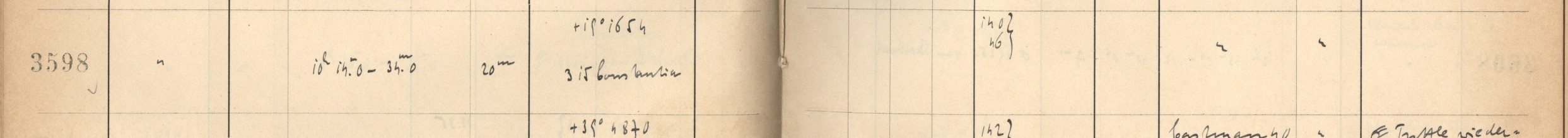 Plattenverzeichnis Eintrag03598