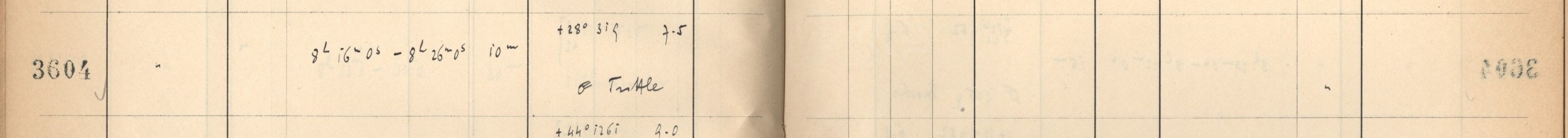 Plattenverzeichnis Eintrag03604