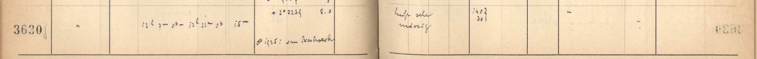 Plattenverzeichnis Eintrag03630