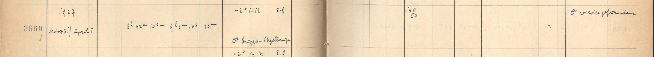 Plattenverzeichnis Eintrag03669