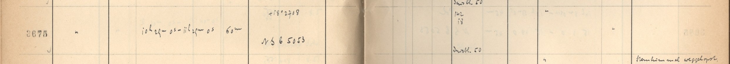 Plattenverzeichnis Eintrag03675