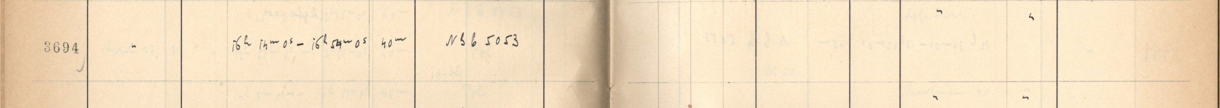 Plattenverzeichnis Eintrag03694