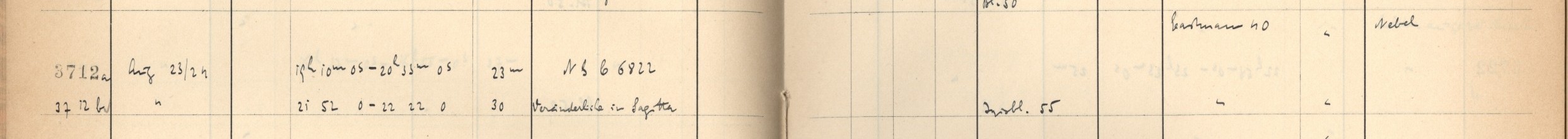 Plattenverzeichnis Eintrag03712a