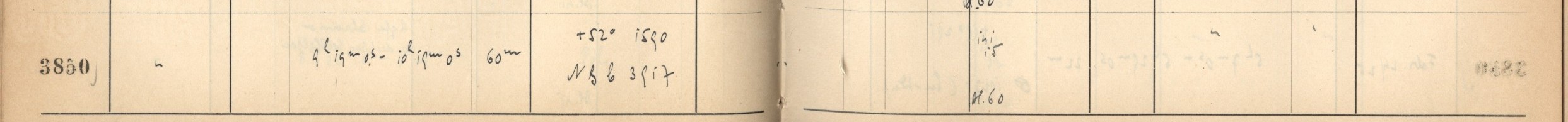 Plattenverzeichnis Eintrag03850