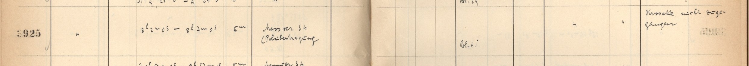 Plattenverzeichnis Eintrag03925