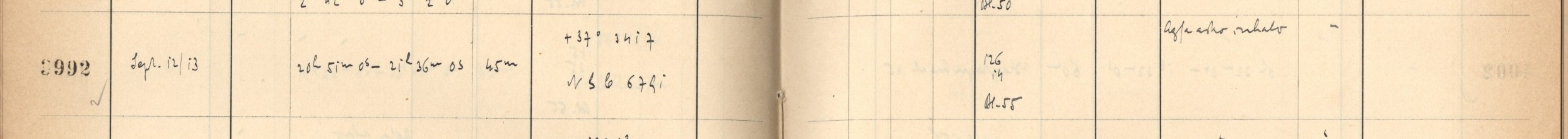 Plattenverzeichnis Eintrag03992