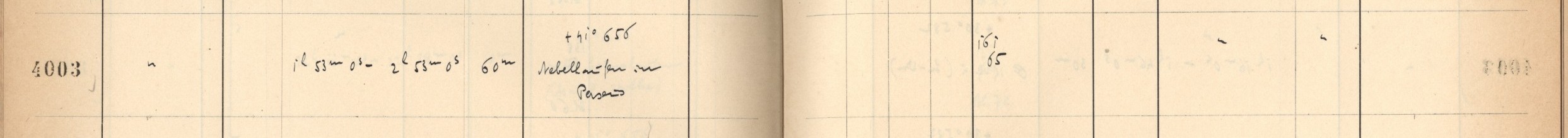 Plattenverzeichnis Eintrag04003