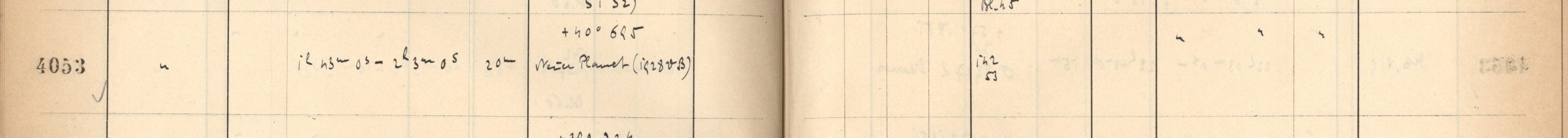 Plattenverzeichnis Eintrag04053