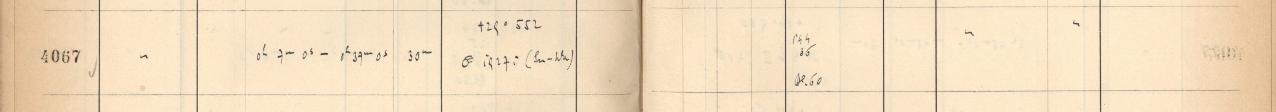 Plattenverzeichnis Eintrag04067