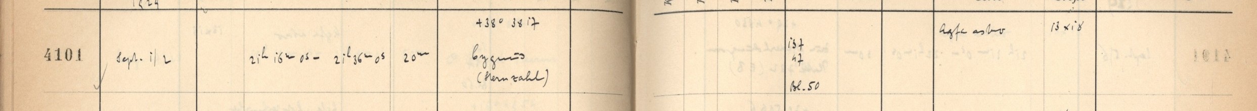 Plattenverzeichnis Eintrag04101