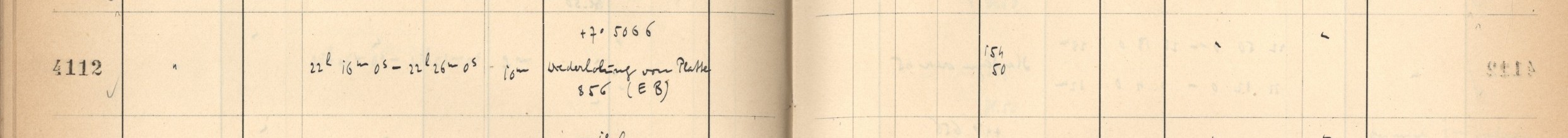 Plattenverzeichnis Eintrag04112