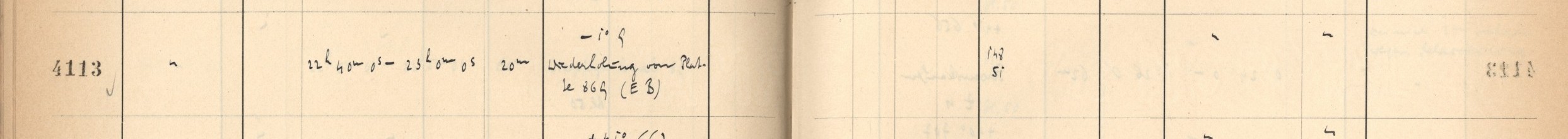 Plattenverzeichnis Eintrag04113