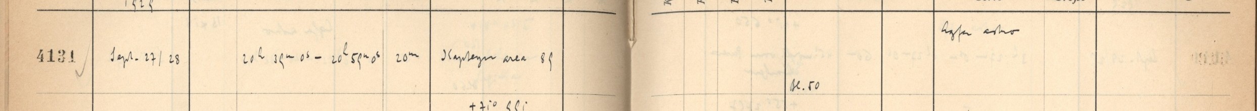 Plattenverzeichnis Eintrag04131