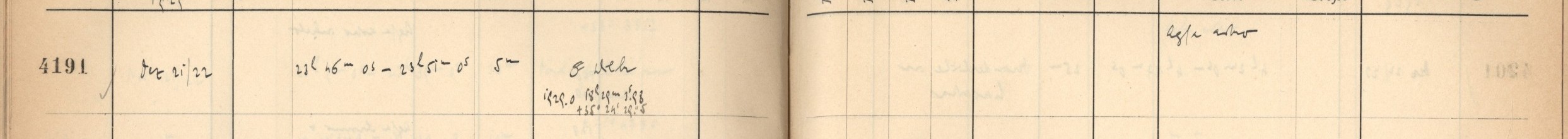 Plattenverzeichnis Eintrag04191