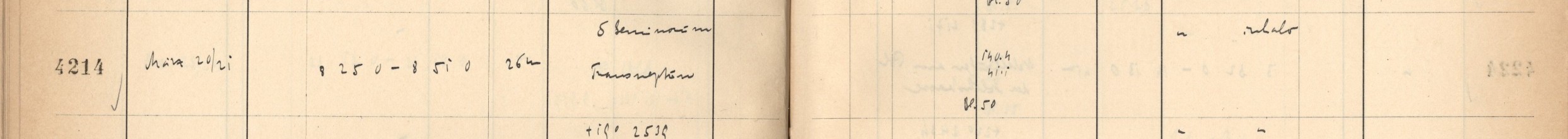 Plattenverzeichnis Eintrag04214