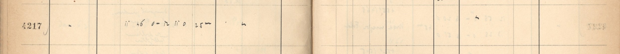 Plattenverzeichnis Eintrag04217