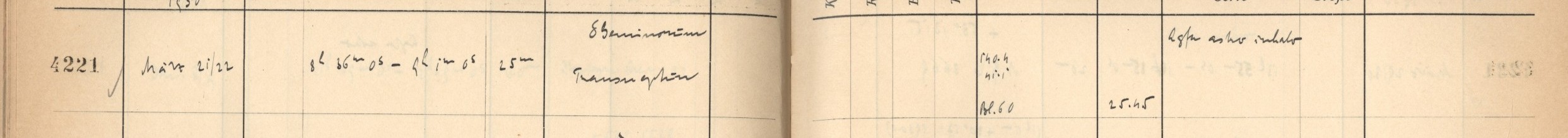 Plattenverzeichnis Eintrag04221