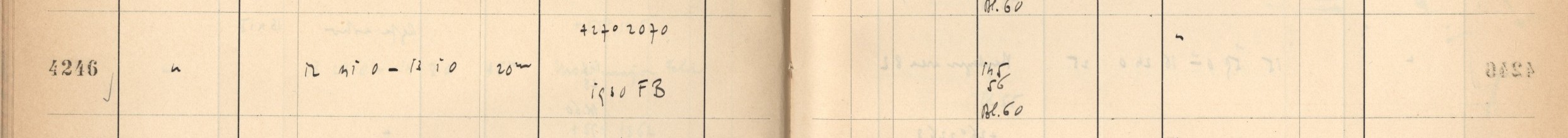 Plattenverzeichnis Eintrag04246