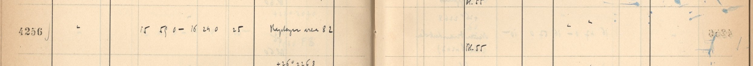 Plattenverzeichnis Eintrag04256