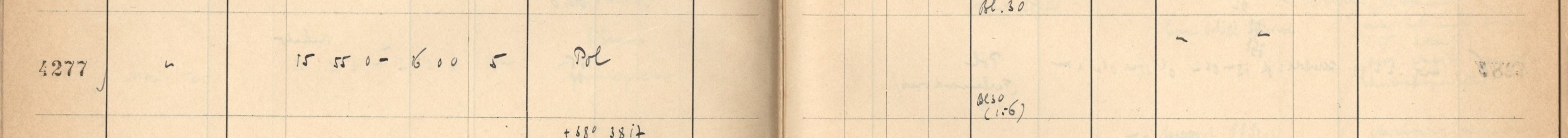 Plattenverzeichnis Eintrag04277