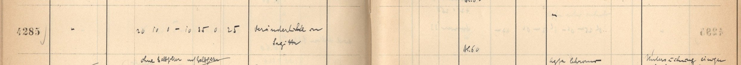 Plattenverzeichnis Eintrag04285