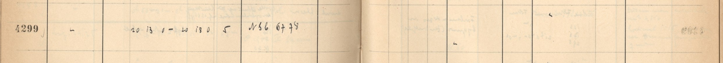 Plattenverzeichnis Eintrag04299