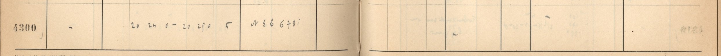 Plattenverzeichnis Eintrag04300