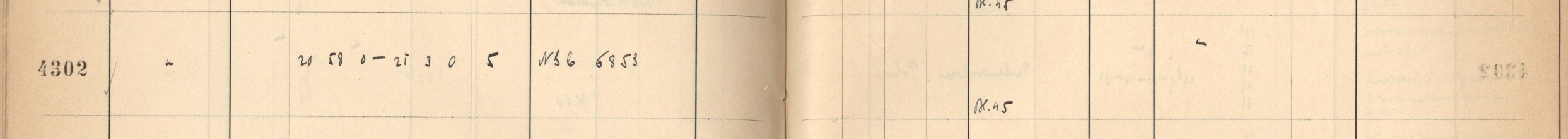 Plattenverzeichnis Eintrag04302