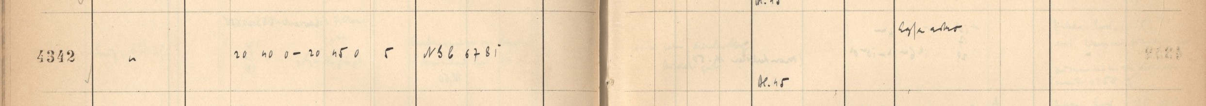 Plattenverzeichnis Eintrag04342