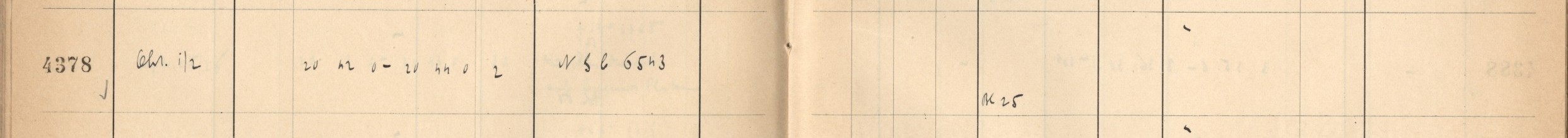 Plattenverzeichnis Eintrag04378