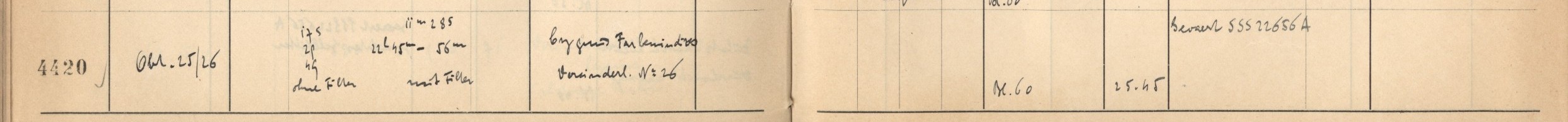 Plattenverzeichnis Eintrag04420
