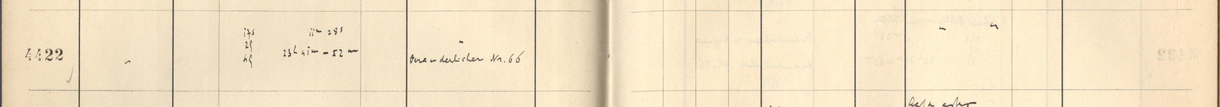 Plattenverzeichnis Eintrag04422