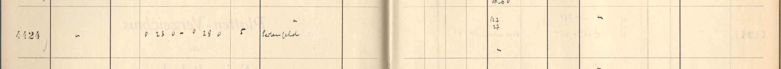 Plattenverzeichnis Eintrag04424